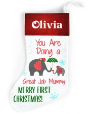 You Are Doing A Great Job Mummy Christmas Stocking front