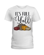 It Is Fall Y'all Ladies T-Shirt tile