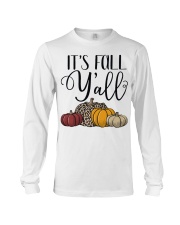 It Is Fall Y'all Long Sleeve Tee tile