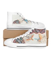 Hummingbird Women's High Top White Shoes thumbnail