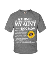 5 Things You Should Know About My Aunt Youth T-Shirt tile