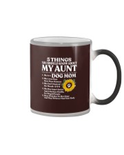 5 Things You Should Know About My Aunt Color Changing Mug tile