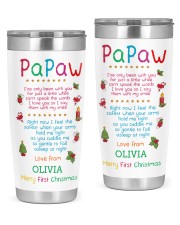 Limited edition 20oz Tumbler front