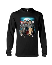 Halloween Characters reflection Long Sleeve Tee tile