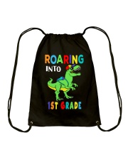 Roaring Into 1st Grade Drawstring Bag tile