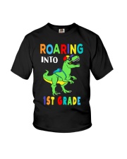 Roaring Into 1st Grade Youth T-Shirt front