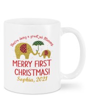 YOU ARE DOING A GREAT JOB MOMMY - MERRY FIRST CHRISTMAS - PERSONALIZED Mugs tile