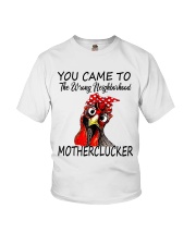 You Came To The Wrong Neighborhood Youth T-Shirt tile