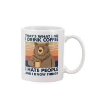 That's What I Do Mug tile
