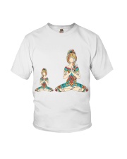 Mother Daughter Yoga Youth T-Shirt tile