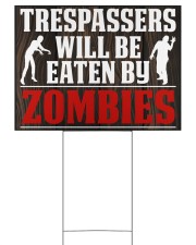 This Property Is Protected - German Shepard 24x18 Yard Sign front