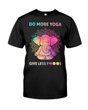 Do More Yoga Classic T-Shirt front