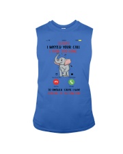 Sorry I Missed Your Call - Elephant Sleeveless Tee tile