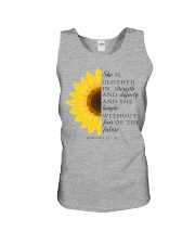 Christian Sunflower Unisex Tank tile