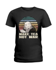 Make Tea Not War Ladies T-Shirt tile