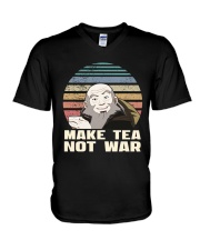 Make Tea Not War V-Neck T-Shirt tile