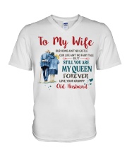 Still You Are My Queen V-Neck T-Shirt tile