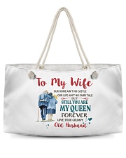 Still You Are My Queen Weekender Tote back