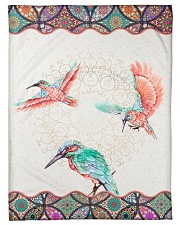 Hummingbird Fleece Blanket tile