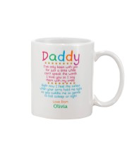 Merry First Christmas Daddy Mug front