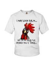 I May Look Calm Youth T-Shirt tile