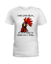 I May Look Calm Ladies T-Shirt tile
