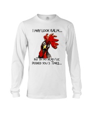 I May Look Calm Long Sleeve Tee tile