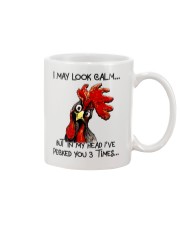I May Look Calm Mug tile