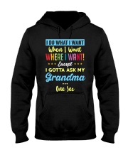 I Gotta Ask My Grandma Hooded Sweatshirt tile