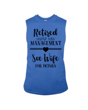 Retired Under New Management Sleeveless Tee tile