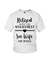 Retired Under New Management Youth T-Shirt tile