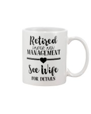 Retired Under New Management Mug front