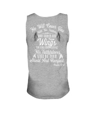 He Will Cover You With His Feathers Unisex Tank tile