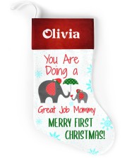 You Are Doing A Great Job Mommy Christmas Stocking back