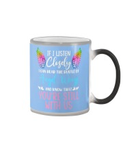 If I Listen Closely Color Changing Mug tile