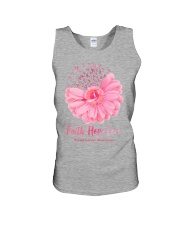 Faith Hope Love Breast Cancer Awareness Unisex Tank tile