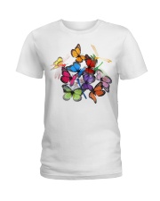 Butterfly Ladies T-Shirt tile