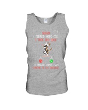 Sorry I Was Dancing to the ringtone Unisex Tank tile