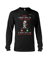 Sorry I Was Dancing to the ringtone Long Sleeve Tee tile