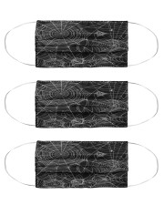 Spider Web Cloth Face Mask - 3 Pack front