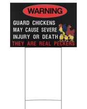 They Are Real Peckers 18x12 Yard Sign front