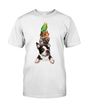 Dog-cat-mouse-bird Premium Fit Mens Tee thumbnail