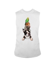 Dog-cat-mouse-bird Sleeveless Tee thumbnail
