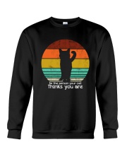 Be the person your cat thinks you are Crewneck Sweatshirt thumbnail