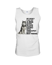 My husky Unisex Tank thumbnail