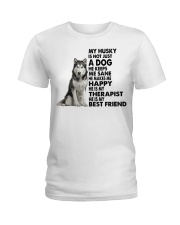 My husky Ladies T-Shirt thumbnail
