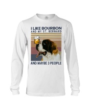 Bourbon and Saint Bernard Long Sleeve Tee thumbnail