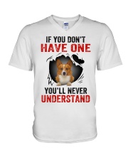 CORGI in Mine V-Neck T-Shirt thumbnail
