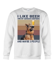 Beer and German Shepherd hp Crewneck Sweatshirt thumbnail