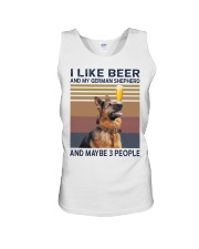 Beer and German Shepherd hp Unisex Tank thumbnail